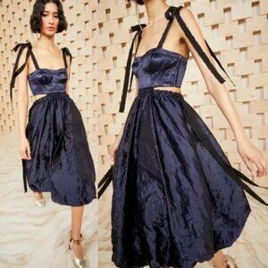 Ulla Johnson Gabrielle cut out bustier dress